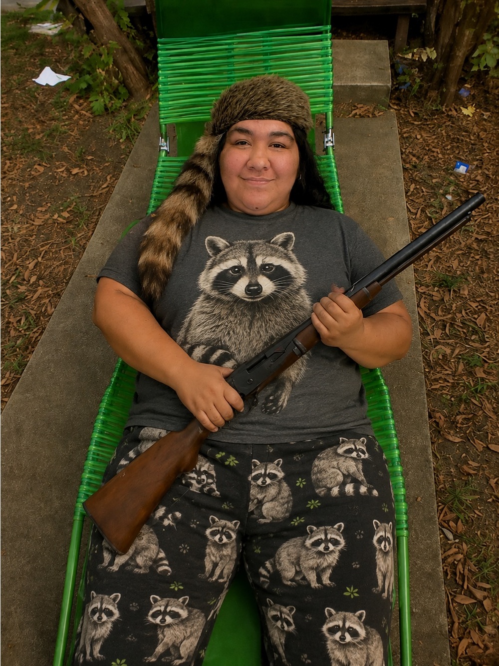Racoon Hat View 4